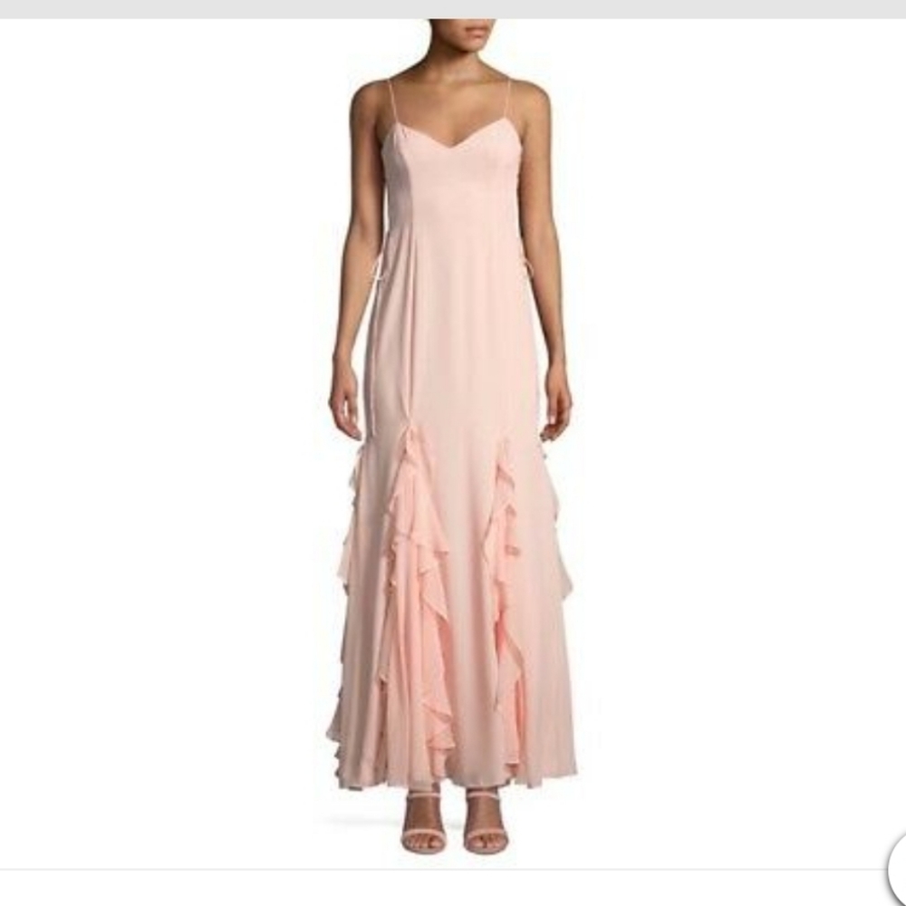 Fame and Partners Inc The Lara Dress Size 8 in Pin